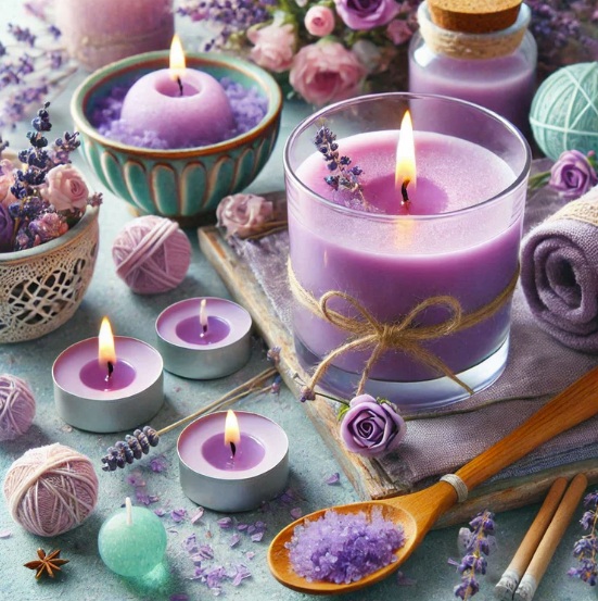 Image de bougies artisanales